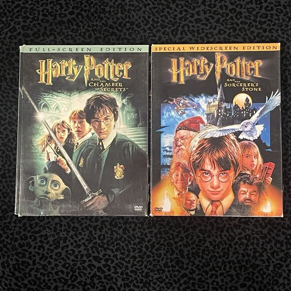 Other - Harry Potter DVD ROM Disc Set Of 2 The Sorcerers Stone The Chamber of Secrets
